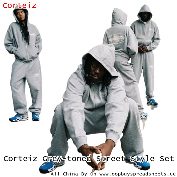 Corteiz Grey-toned Street Style Set