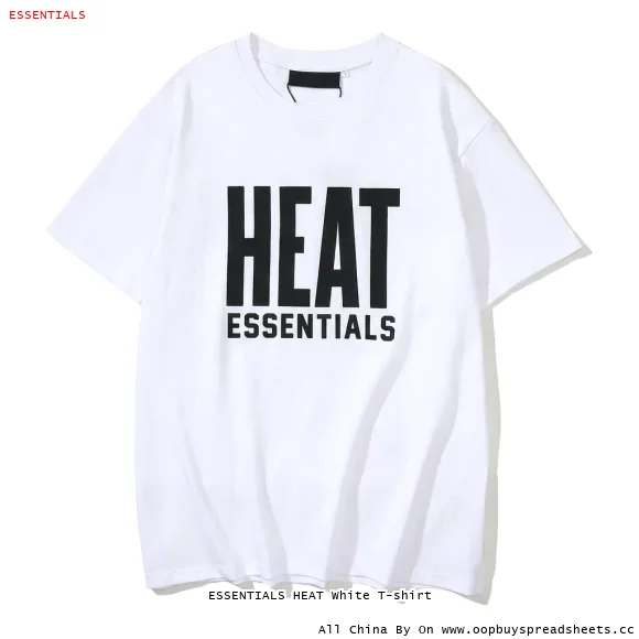 ESSENTIALS HEAT White T-shirt