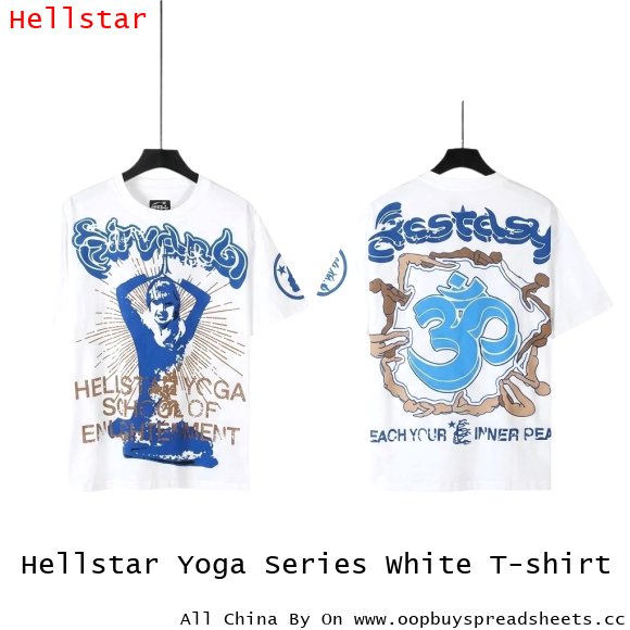Hellstar Yoga Series White T-shirt