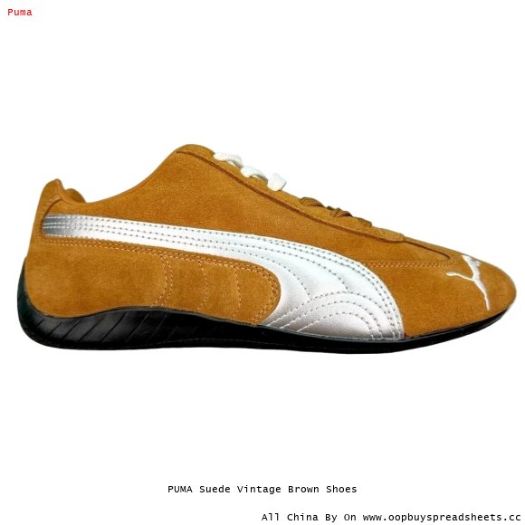 PUMA Suede Vintage Brown Shoes