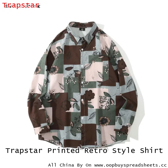Trapstar Printed Retro Style Shirt
