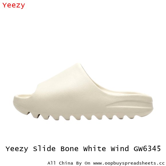 Yeezy Slide Bone White Wind GW6345