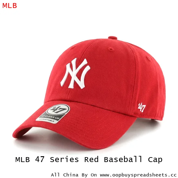 MLB 47 Series Red Baseball Cap