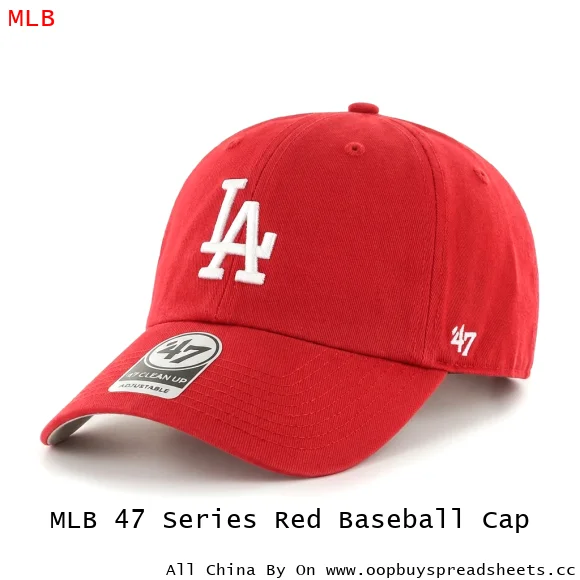 MLB 47 Series Red Baseball Cap
