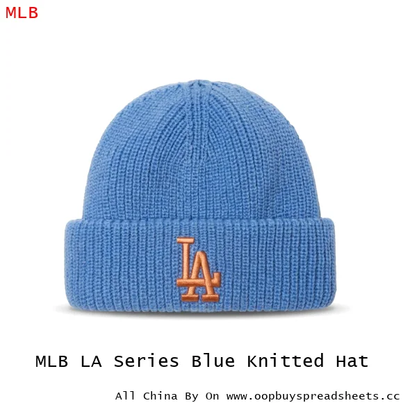 MLB LA Series Blue Knitted Hat