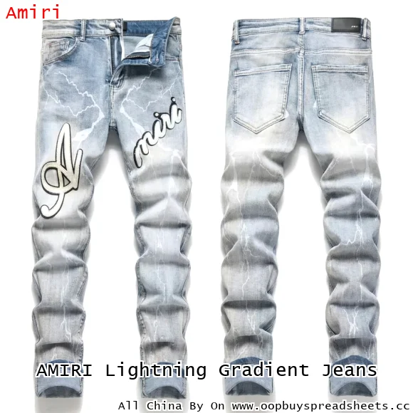 AMIRI Lightning Gradient Jeans
