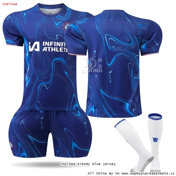 Chelsea trendy blue jersey