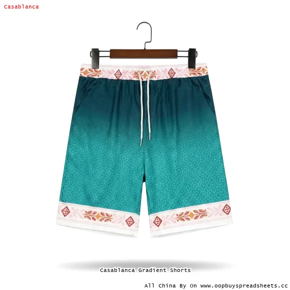 Casablanca Gradient Shorts