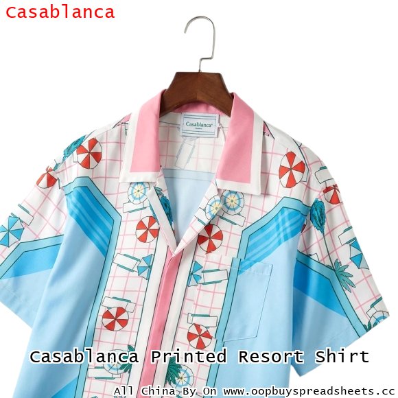 Casablanca Printed Resort Shirt