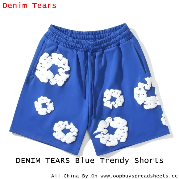 DENIM TEARS Blue Trendy Shorts