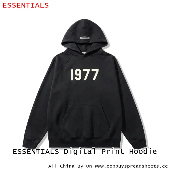 ESSENTIALS Digital Print Hoodie