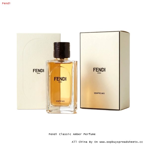 Fendi Classic Amber Perfume