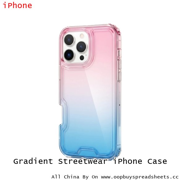 Gradient Streetwear iPhone Case