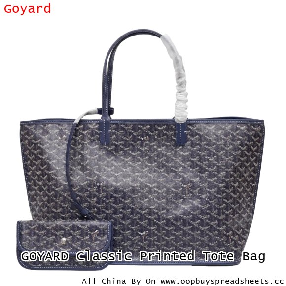 GOYARD Classic Printed Tote Bag