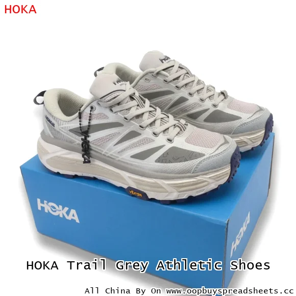 HOKA Trail Grey Athletic Shoes