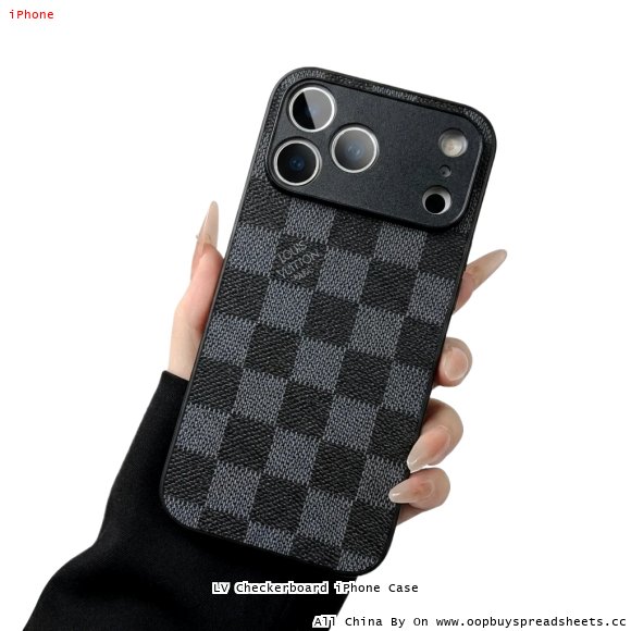 LV Checkerboard iPhone Case
