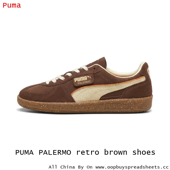 PUMA PALERMO retro brown shoes