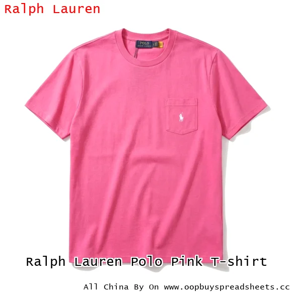 Ralph Lauren Polo Pink T-shirt