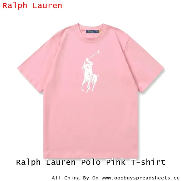 Ralph Lauren Polo Pink T-shirt