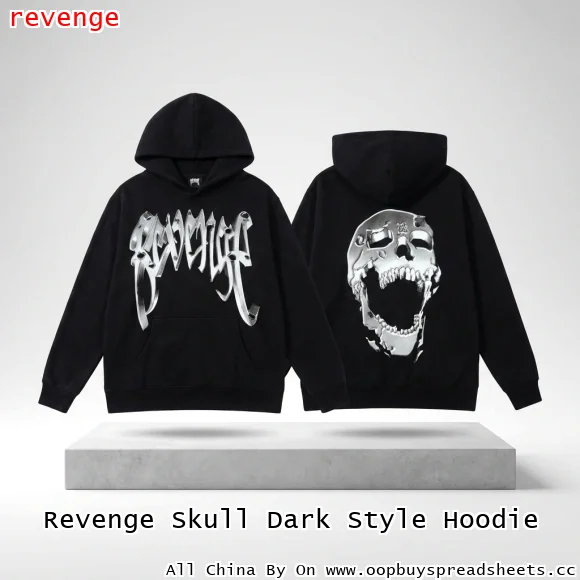 Revenge Skull Dark Style Hoodie