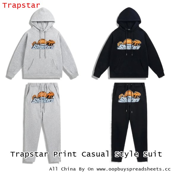 Trapstar Print Casual Style Suit