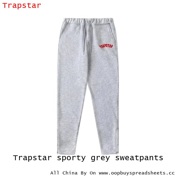 Trapstar sporty grey sweatpants