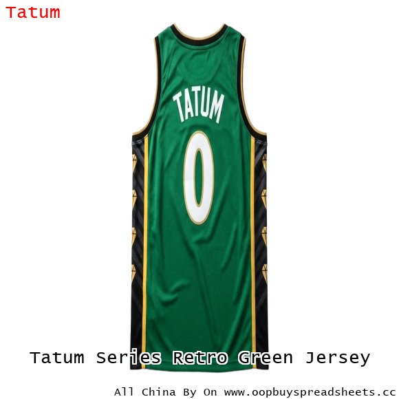 Tatum Series Retro Green Jersey