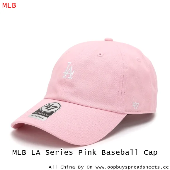 MLB LA Series Pink Baseball Cap