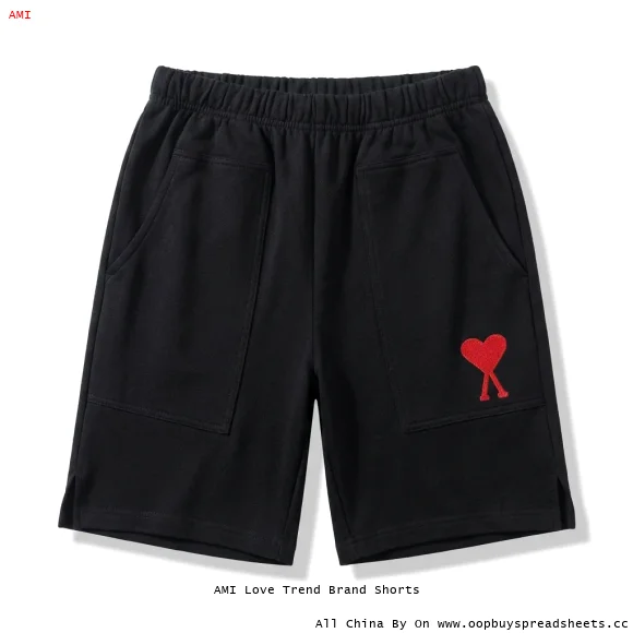 AMI Love Trend Brand Shorts