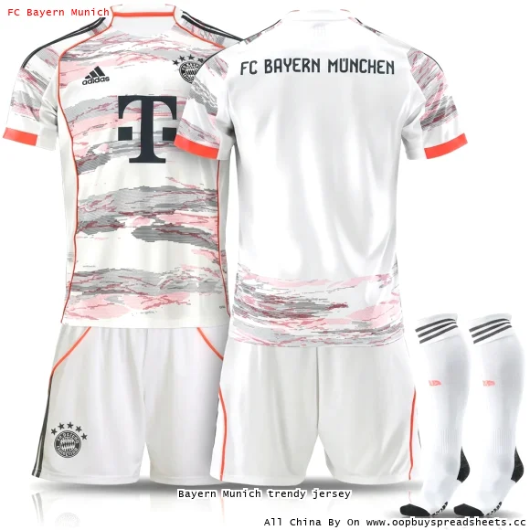 Bayern Munich trendy jersey