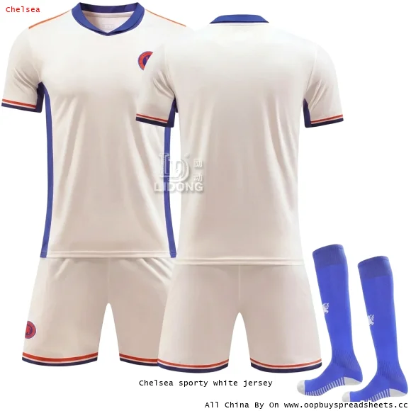 Chelsea sporty white jersey