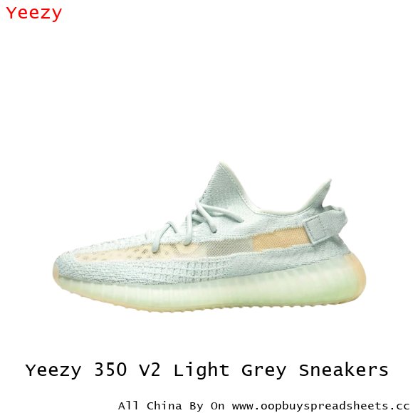 Yeezy 350 V2 Light Grey Sneakers