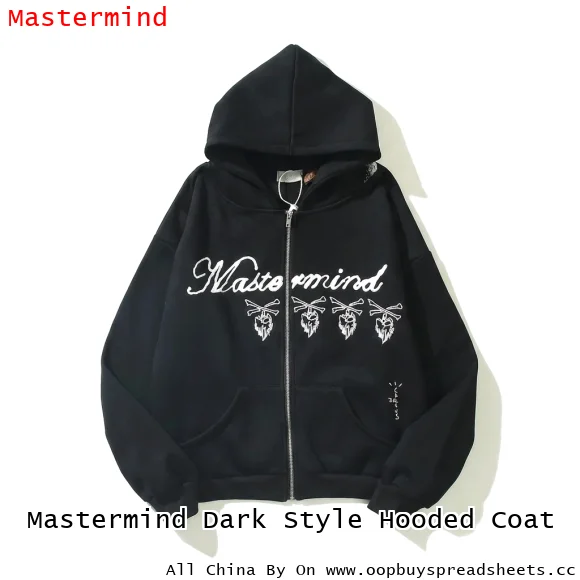 Mastermind Dark Style Hooded Coat