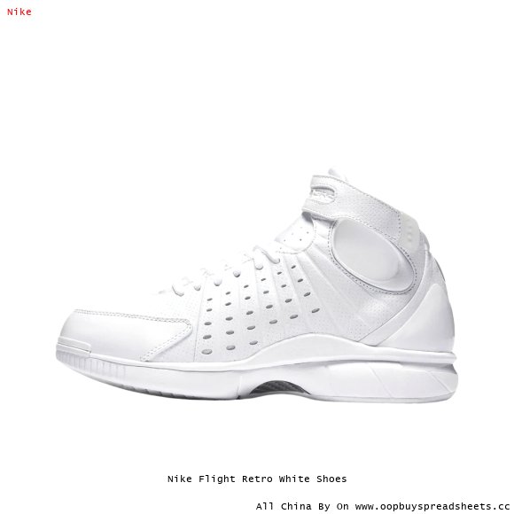 Nike Flight Retro White Shoes