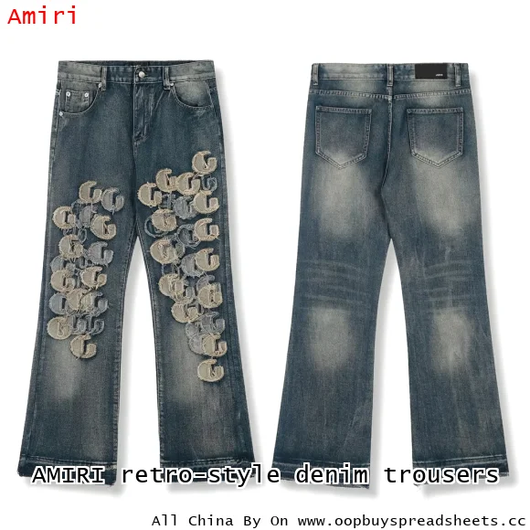 AMIRI retro-style denim trousers