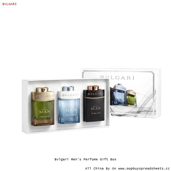 Bvlgari Men's Perfume Gift Box