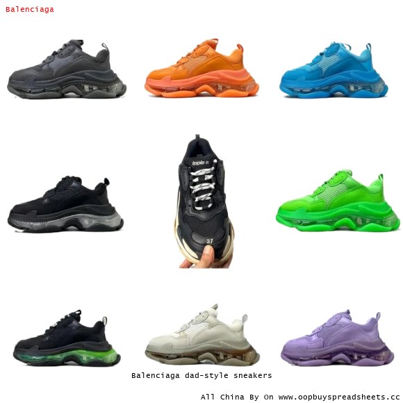 Balenciaga dad-style sneakers