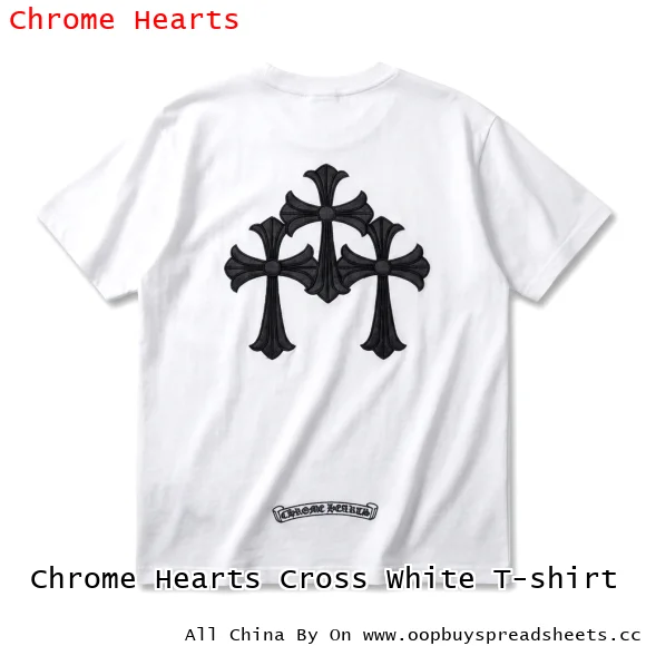 Chrome Hearts Cross White T-shirt