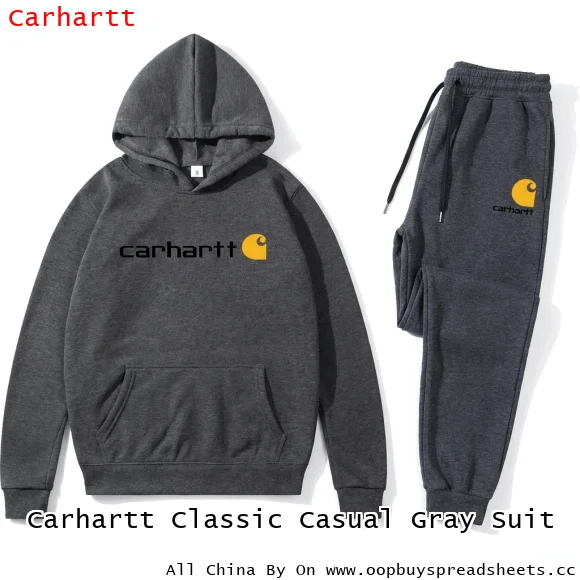 Carhartt Classic Casual Gray Suit