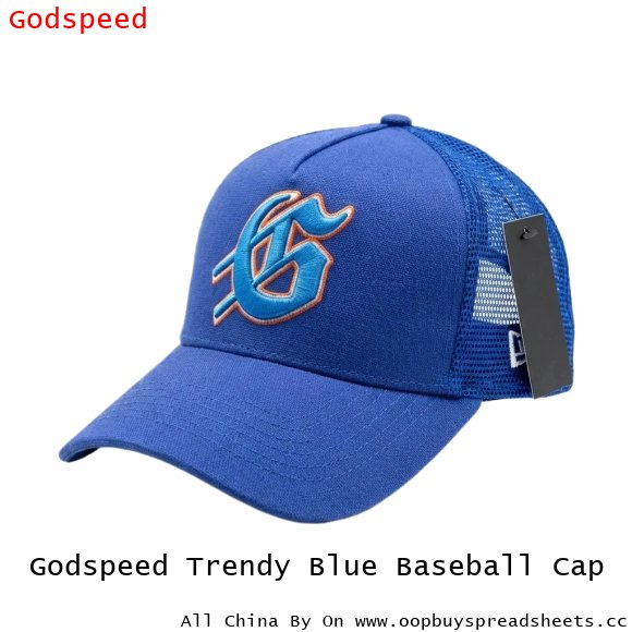 Godspeed Trendy Blue Baseball Cap