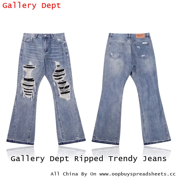 Gallery Dept Ripped Trendy Jeans