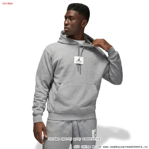 Jordan sporty grey sweatshirt