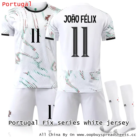 Portugal Fix series white jersey
