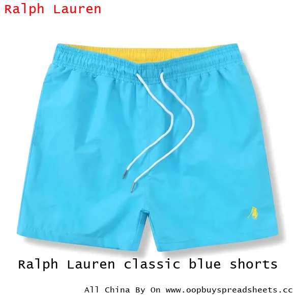 Ralph Lauren classic blue shorts