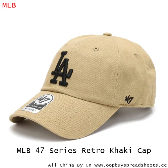MLB 47 Series Retro Khaki Cap
