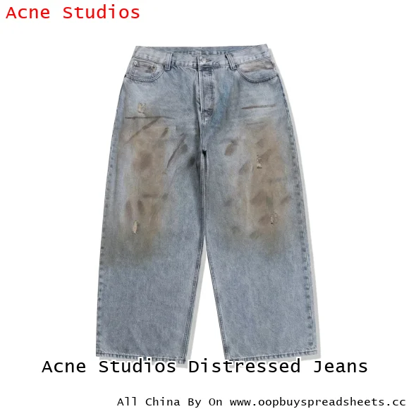 Acne Studios Distressed Jeans
