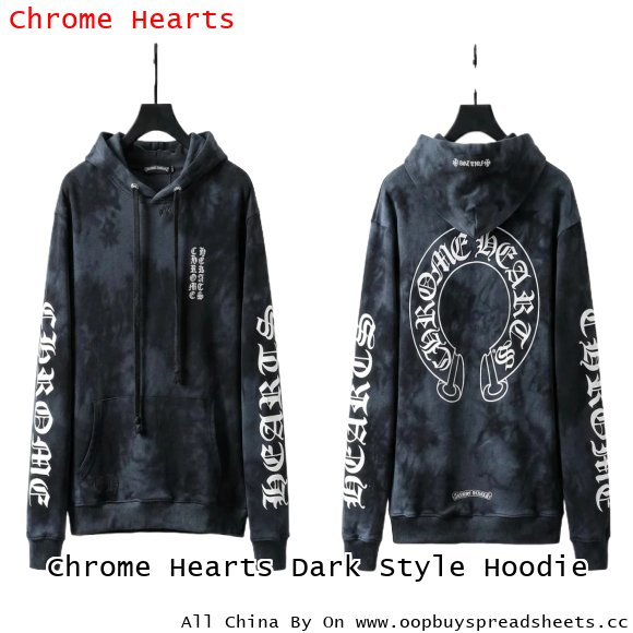 Chrome Hearts Dark Style Hoodie