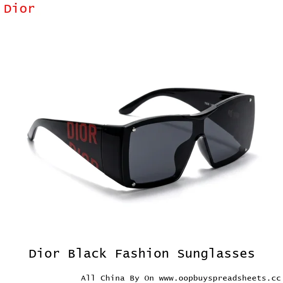 Dior Black Fashion Sunglasses