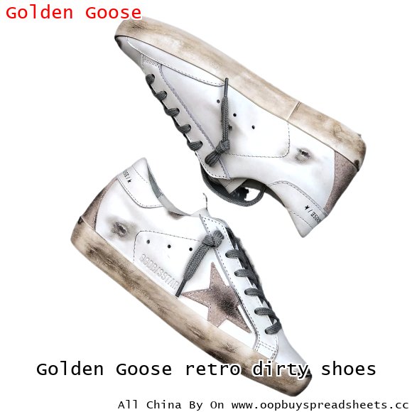 Golden Goose retro dirty shoes