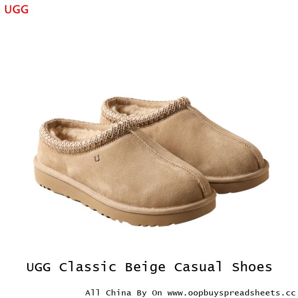 UGG Classic Beige Casual Shoes